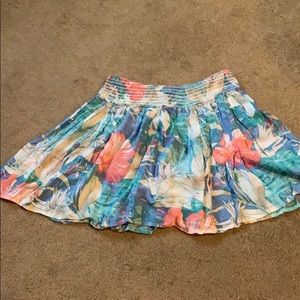 Aeropostale Floral Skirt